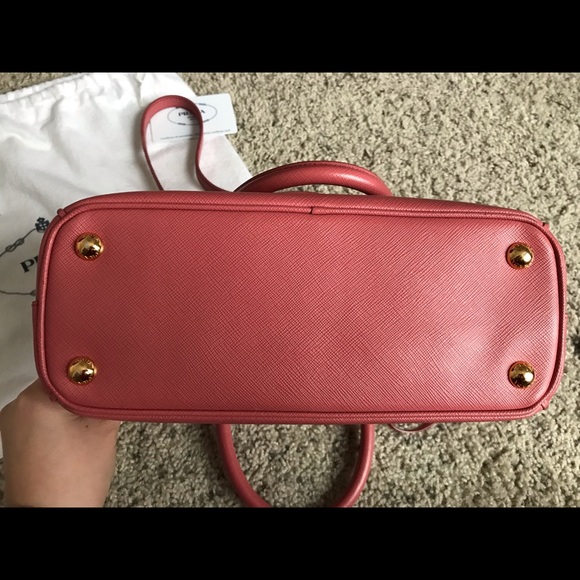 Prada Saffiano Lux Satchel in TAMARIS - Picture 6 of 8